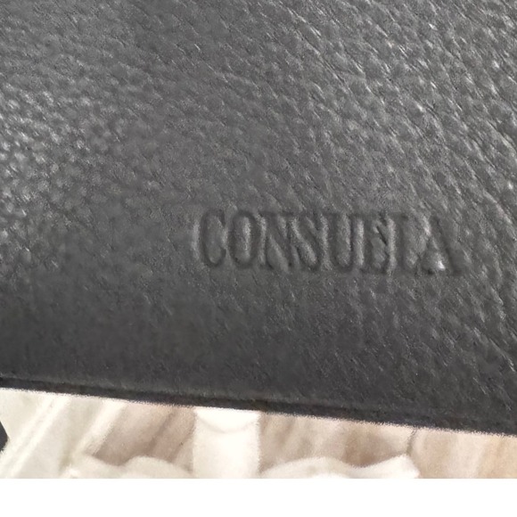 Consuela Midtown Keanu Gray Leather Crossbody Bag  NWT 9x6.25x2.5 - Picture 4 of 16